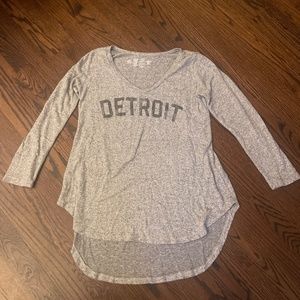 Detroit long sleeve tshirt